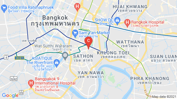 Banyan Tree Residences Bangkok location map